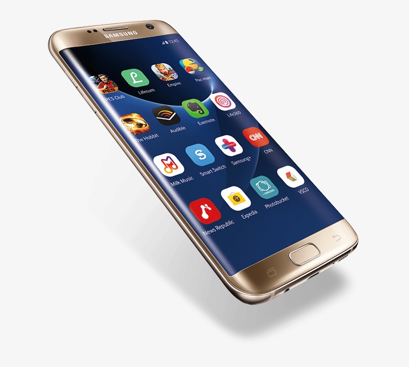 Samsung Phone Edge 7, transparent png download