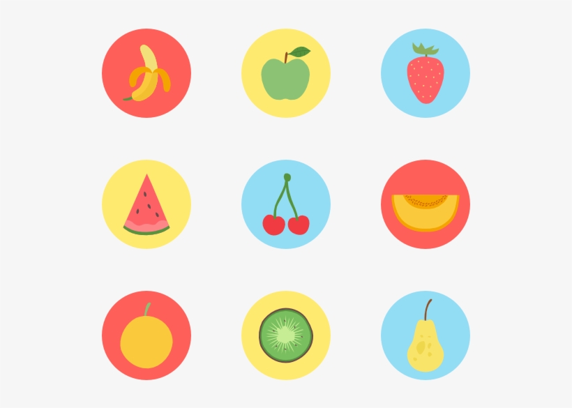 50 Fruit Icon Packs - Icon Em Png Frutas, transparent png download