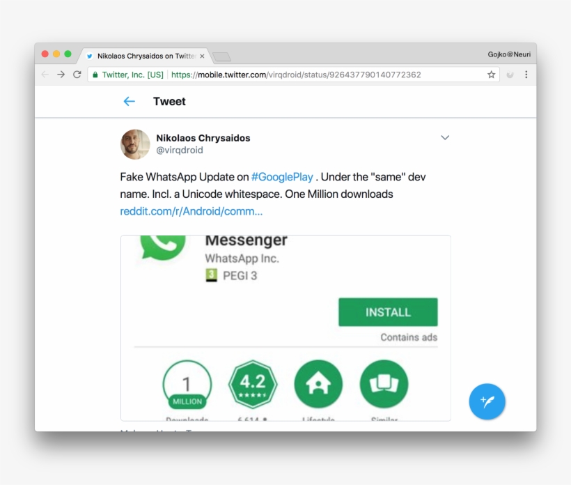 The Scammers Were Able To Avoid Validation By Including - Update Whatsapp Messenger Fake, transparent png download