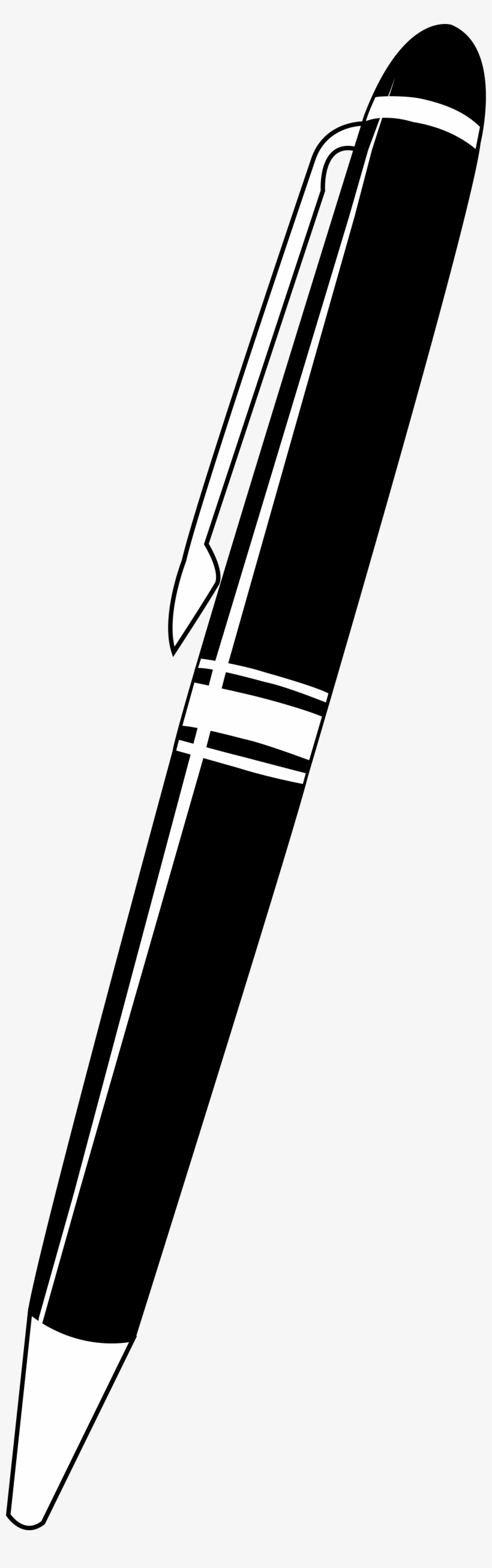 Pen Clipart Logo Png Clip Art Black And White Pen PNG Image