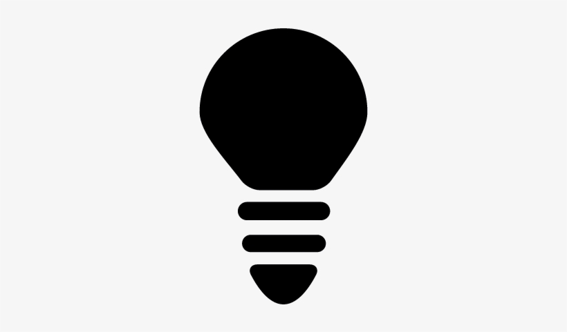Screw Light Bulb Vector - Logo De Luz Electrica, transparent png download