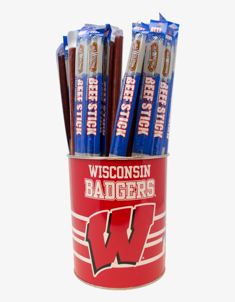 Old Wisconsin Badger Beef Pepperoni Tin - Beef, transparent png download