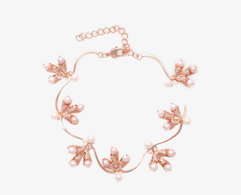 Pearl Bud Necklace - Necklace, transparent png download