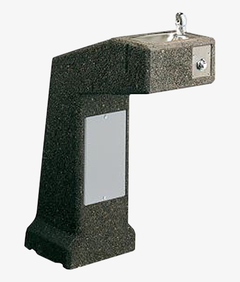 Elkay - Stainless Outdoor Drinking Fountain, transparent png download