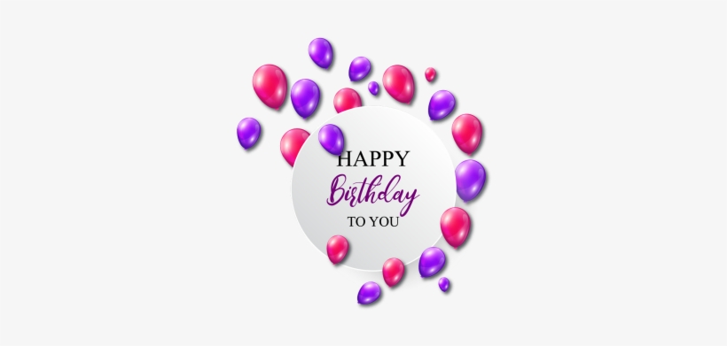 Birthday Card With Colored Balloons, Ball, Birthday, - Happy New Year 2011, transparent png download