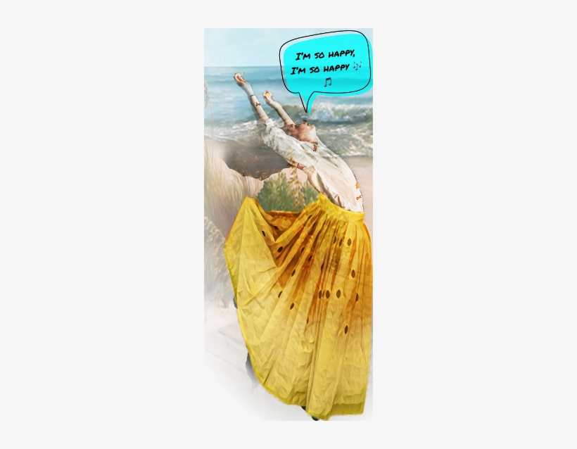 Beach Dance Happy Dancing Irclevitatinglady Freetoedit - Dance, transparent png download