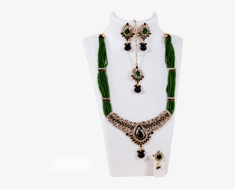 Unique Ethnic Indian Pearl Necklace - Necklace, transparent png download