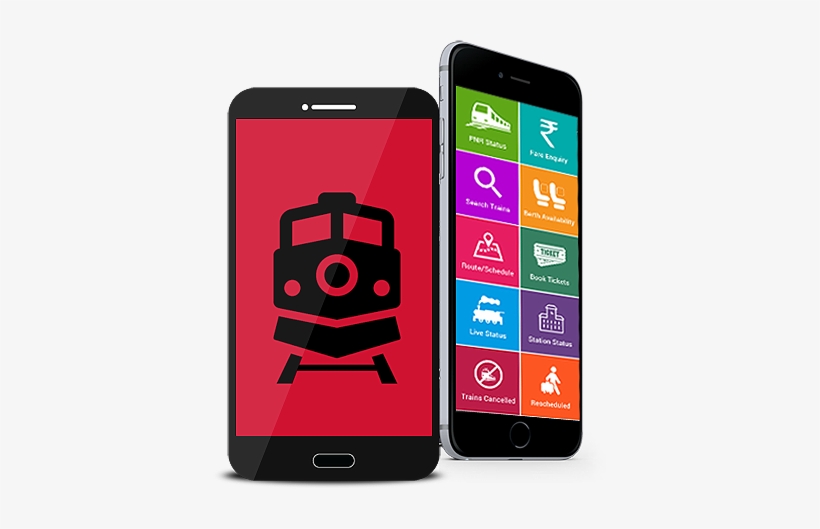 Avail Indian Railway Information At Your Fingertips - App Booking Train, transparent png download