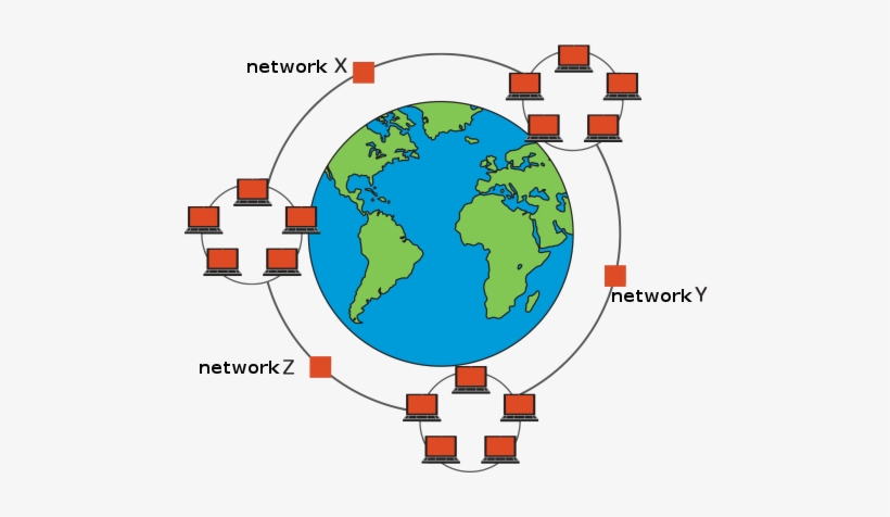 The Internet, Also Known As The World Wide Web Or Just - Internet, transparent png download