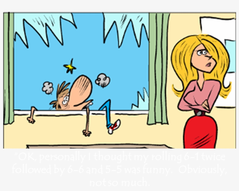 On The Eleventh Day Of Christmas The Dice Gods Sent - Cartoon, transparent png download