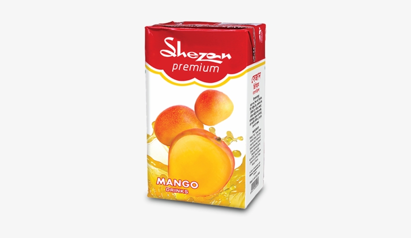 Shezan Premium Mango Drink Tertra Pack - Shezan Juice, transparent png download