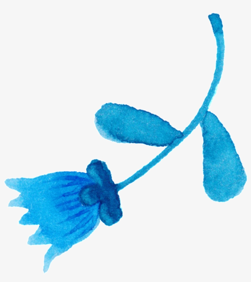 Cartoon Hand Painted Flower Decoration Vector - Cartoon, transparent png download