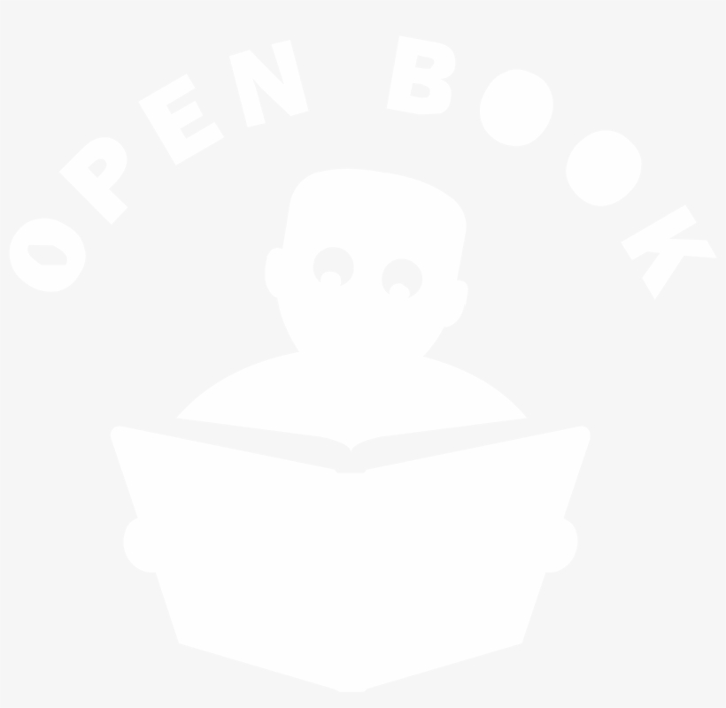 Open Book Logo Black And White - Nba Finals Logo White, transparent png download