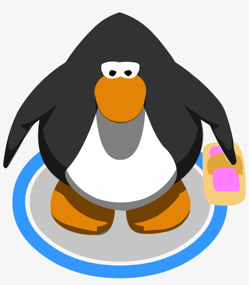 Flower Basket In-game - Red Penguin Club Penguin, transparent png download