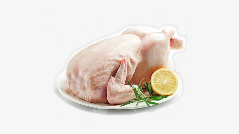 Processed Chicken Full - Roast Chicken Blank Background, transparent png download
