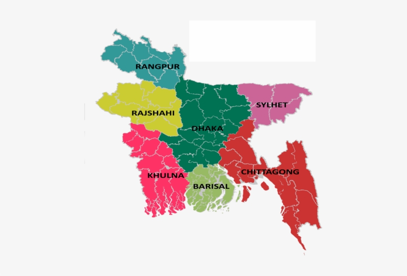 Resource Capacity - Bangladesh 8 Division Map, transparent png download