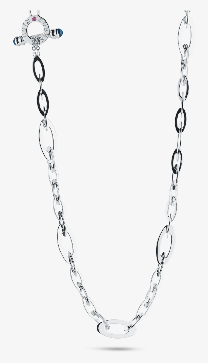 Roberto Coin Designer Gold 18k White Gold Chic - Necklace, transparent png download