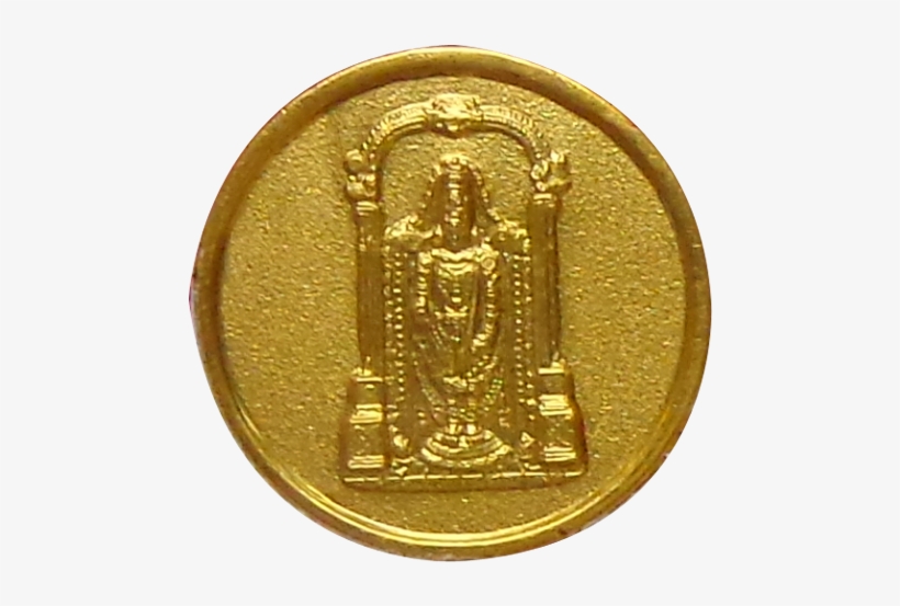 250mg Balaji Gold Coin - Gold, transparent png download