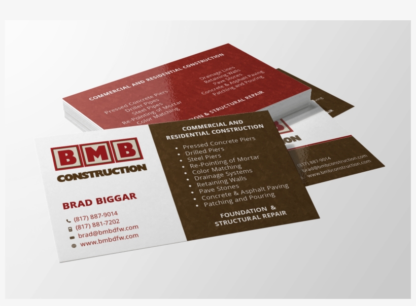 Business Card Printing & Design - Web Design Business Card, transparent png download