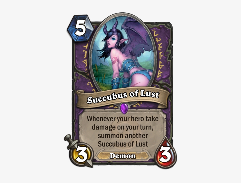 I Would Like To Design Some Hearthstone Cards For Warlock, - Hearthstone Journey To Un Goro Cards, transparent png download