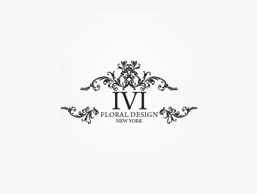 Floral Logo Design Png, transparent png download