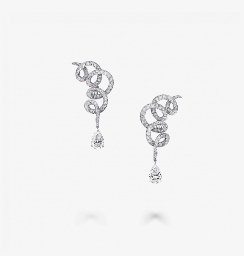 Diamond Earrings - Earring, transparent png download