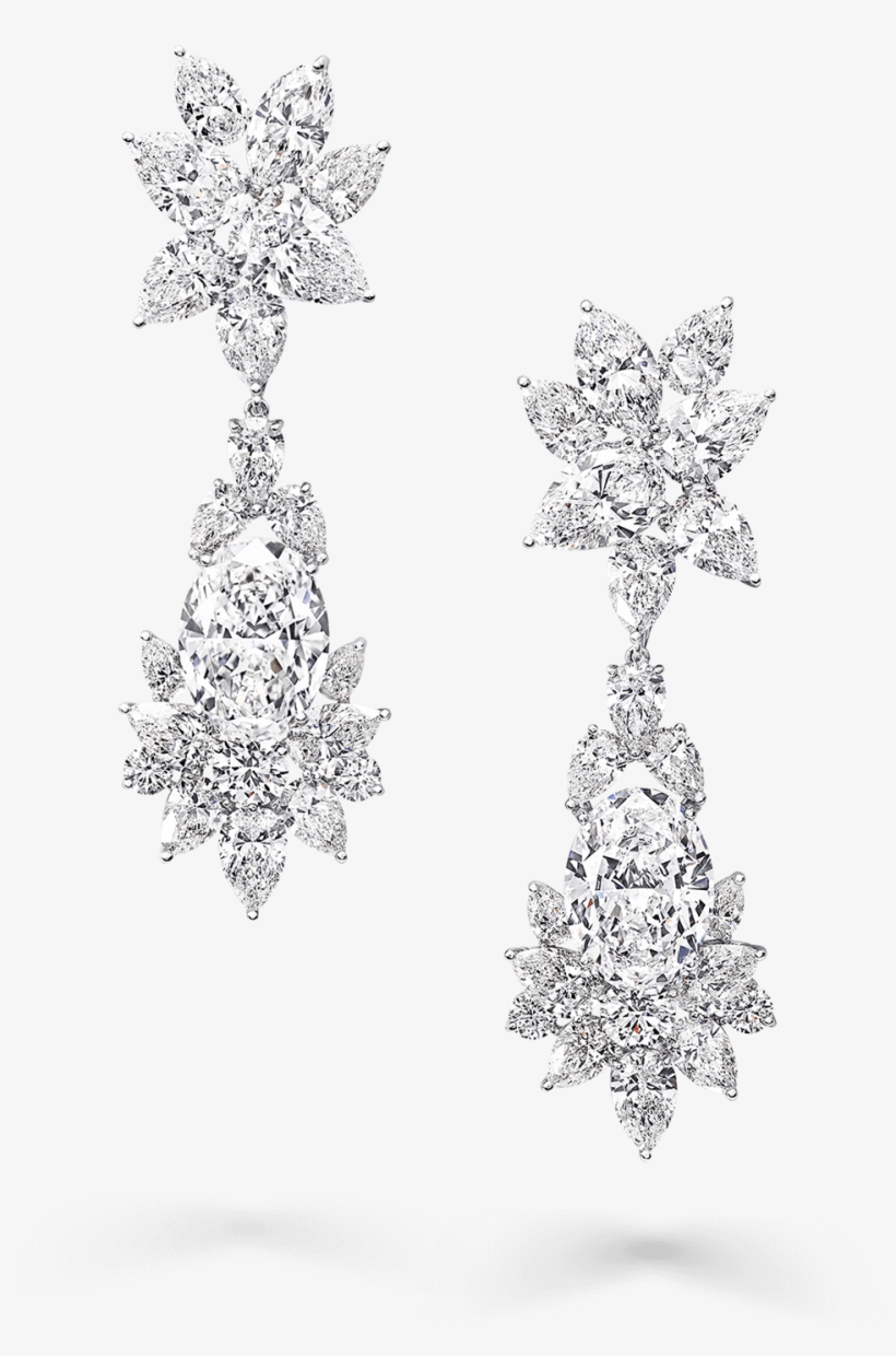 Diamond Earrings - Graff Diamonds, transparent png download