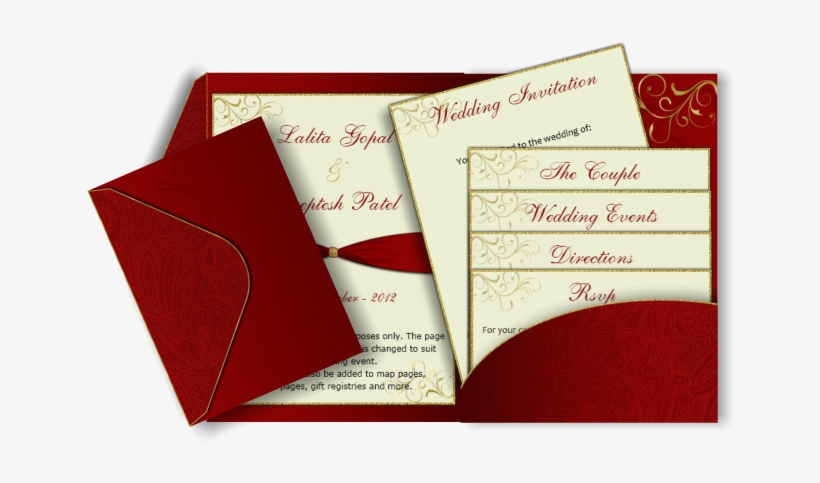 Invitation Only Wedding Pocket Fold Wedding Invitation - Пригласительные На Свадьбу В Зеленом Цвете, transparent png download