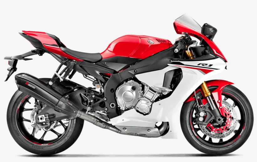 Source - - Yamaha R1 2018 Akrapovic, transparent png download