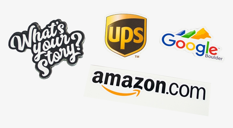 Custom Logo Stickers Printed By Stickergiant-share - Logo Stickers, transparent png download