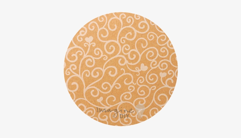 Venus Scroll Paper In Kraft - Wedding Invitation, transparent png download