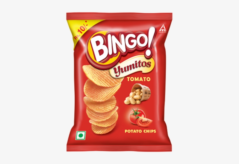 Bingo Yumitos Tomato 75gms - Itc Bingo Yumitos, transparent png download