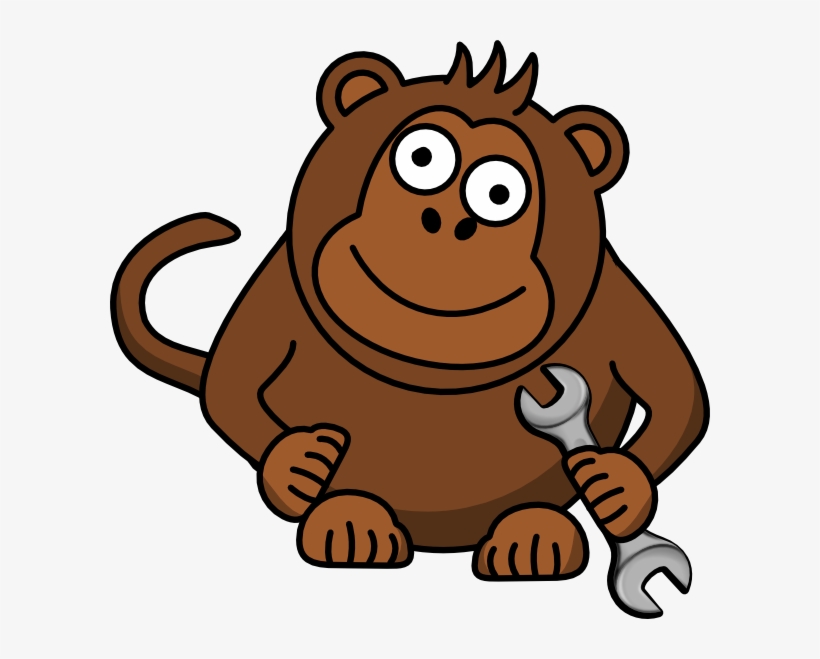 Monkey Wrench Clipart, transparent png download