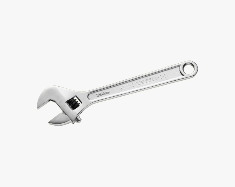This Image Is Available In Isolated Png Large Resolution - Adjustable Wrench 250mm, transparent png download