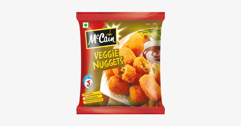 Mccain Mix Veggie Potato Nuggets - Mccain Veggie Burger Patty, transparent png download