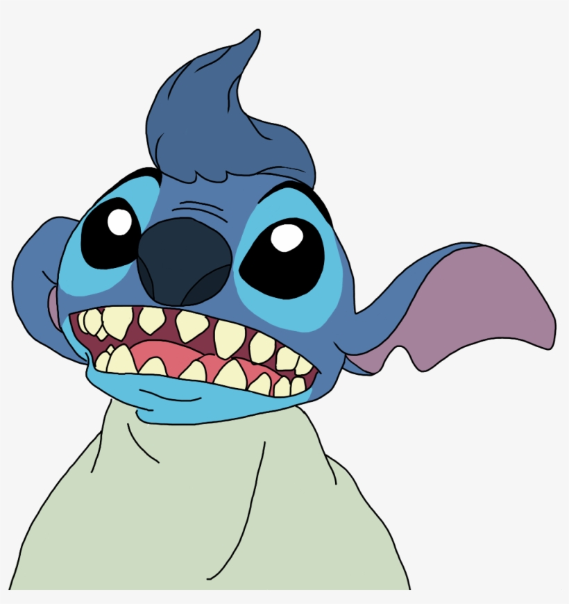 Stitch Liloandstitch Disney Cartoon Blue Alien Monster - The Walt Disney Company, transparent png download