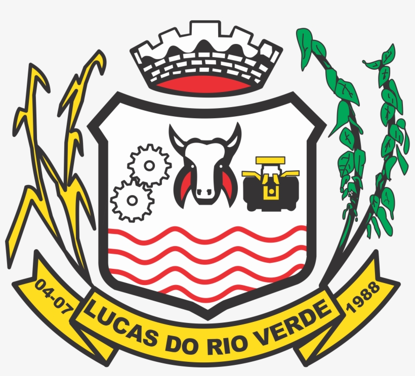 Brasão De Lucas Do Rio Verde - Prefeitura Municipal De Lucas Do Rio Verde, transparent png download