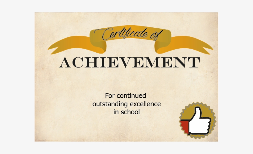 Certificate Of Achievement - Old Man And A Gentleman: How To Be Rich, Or, transparent png download