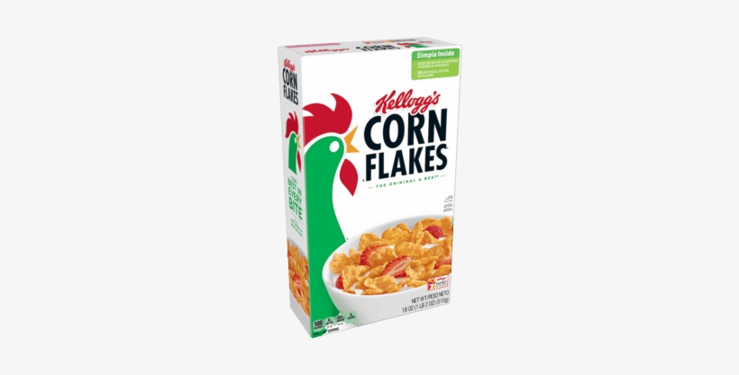 Kellogg's® Corn Flakes® Cereal - Corn Flakes 18 Oz, transparent png download