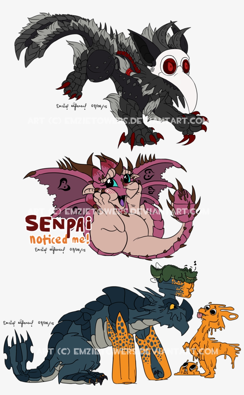 Monster Hunter Chibis - Monster Hunter, transparent png download