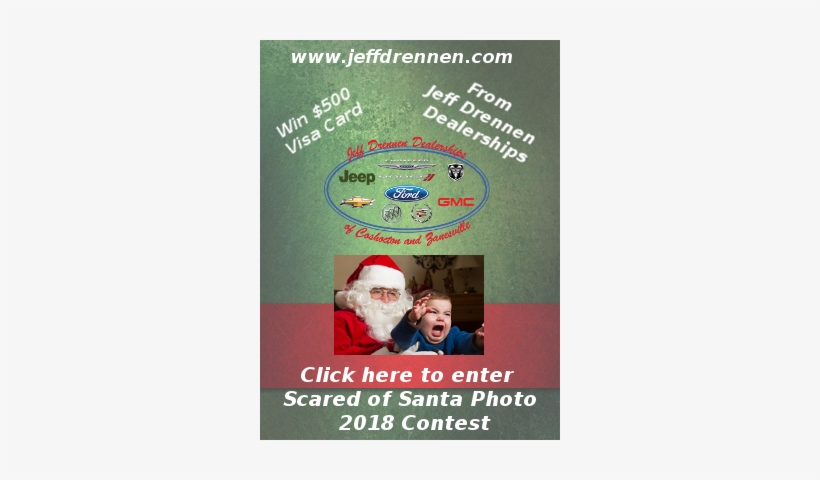 Scared Of Santa - Flyer, transparent png download
