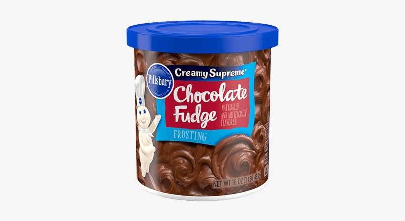 Creamy Supreme® Chocolate Fudge Flavored Frosting - Pillsbury Creamy Supreme Chocolate Frosting, transparent png download