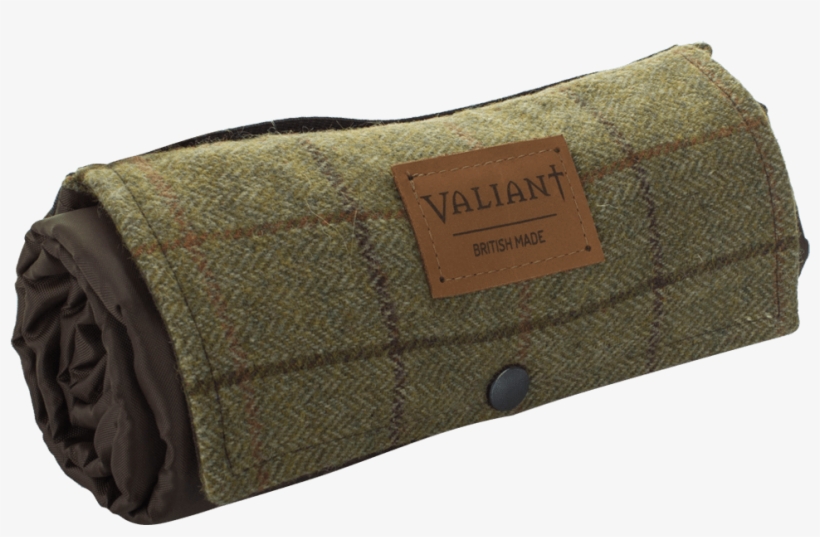 Angled View Of Valiant Haworth Green Brown Walnut Tweed - Picnic, transparent png download