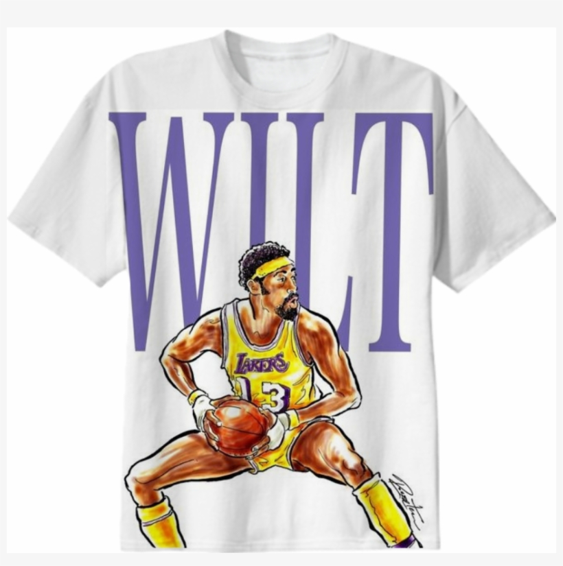 Wilt Chamberlain $38 - Nba Wilt Chamberlain Cartoon, transparent png download