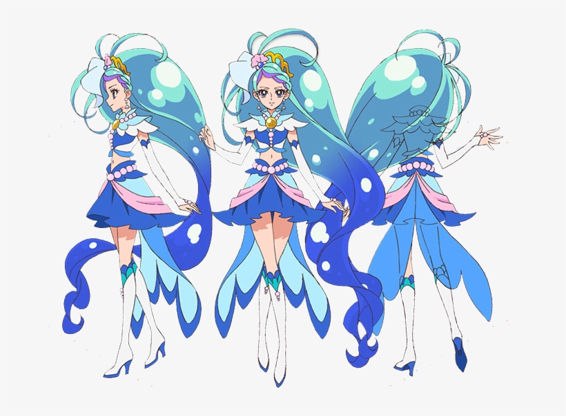 Cure Mermaid Profile - Custom Tailor Made Cosplay Costume Inspired By ...