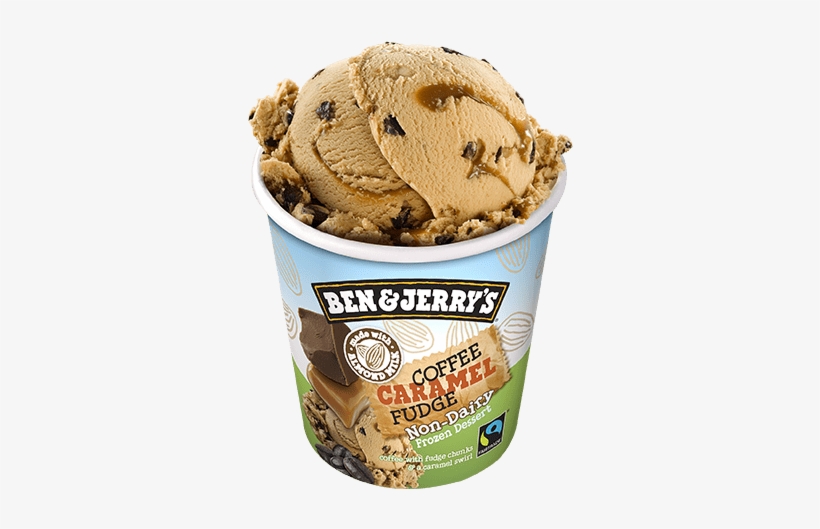 Coffee Caramel Fudge Pint - Ben And Jerry's Coffee Caramel Fudge, transparent png download