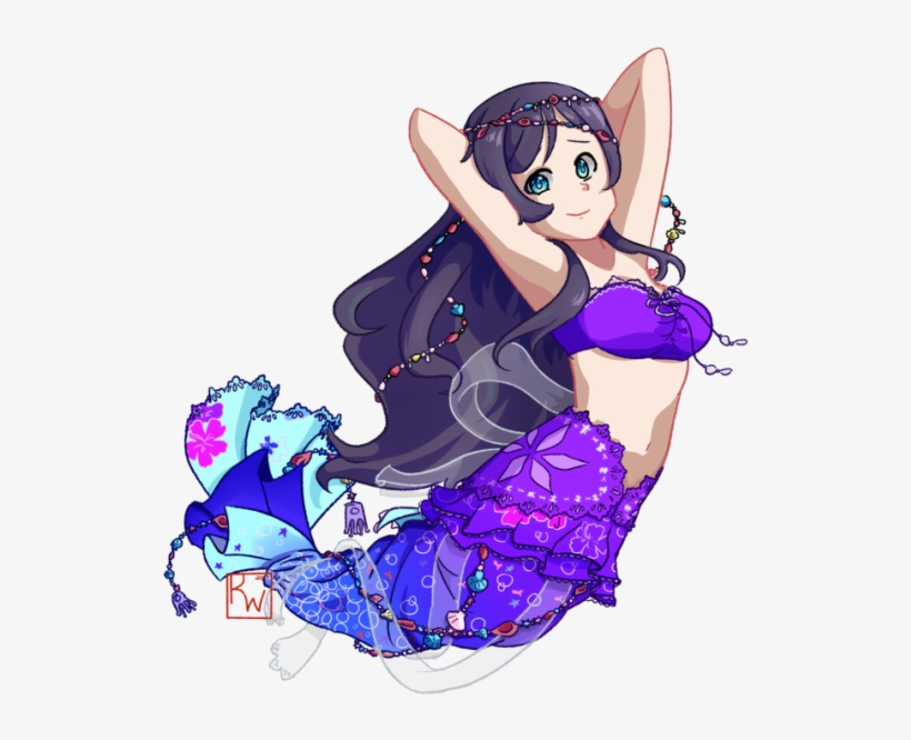 Love Live Mermaid Nozomi Png Image Transparent Png Free Download On Seekpng