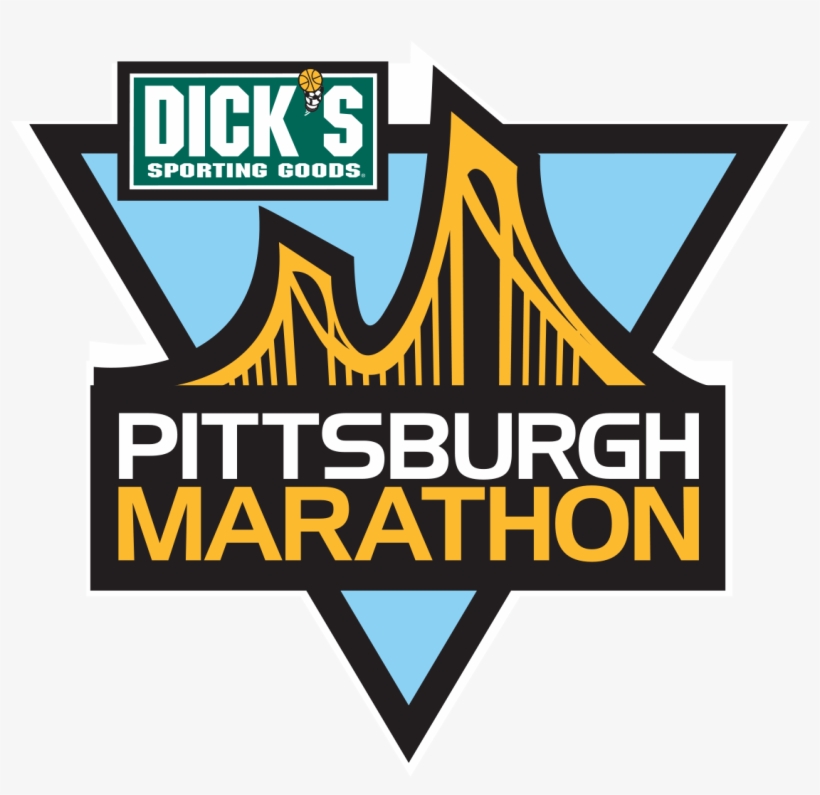 Dick's Sporting Goods Pittsburgh Marathon - Pittsburgh Marathon Logo, transparent png download