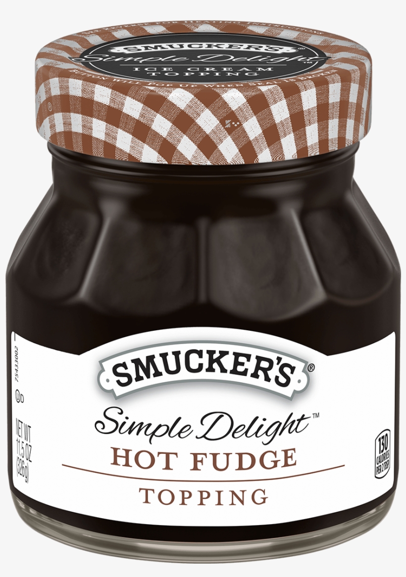 Simple Delight® Hot Fudge Topping - Smuckers Simple Delight Hot Fudge, transparent png download