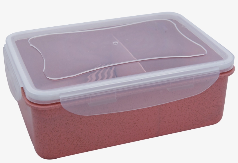 Eco Lunch Box With Divider Gp-w007 - Lid, transparent png download